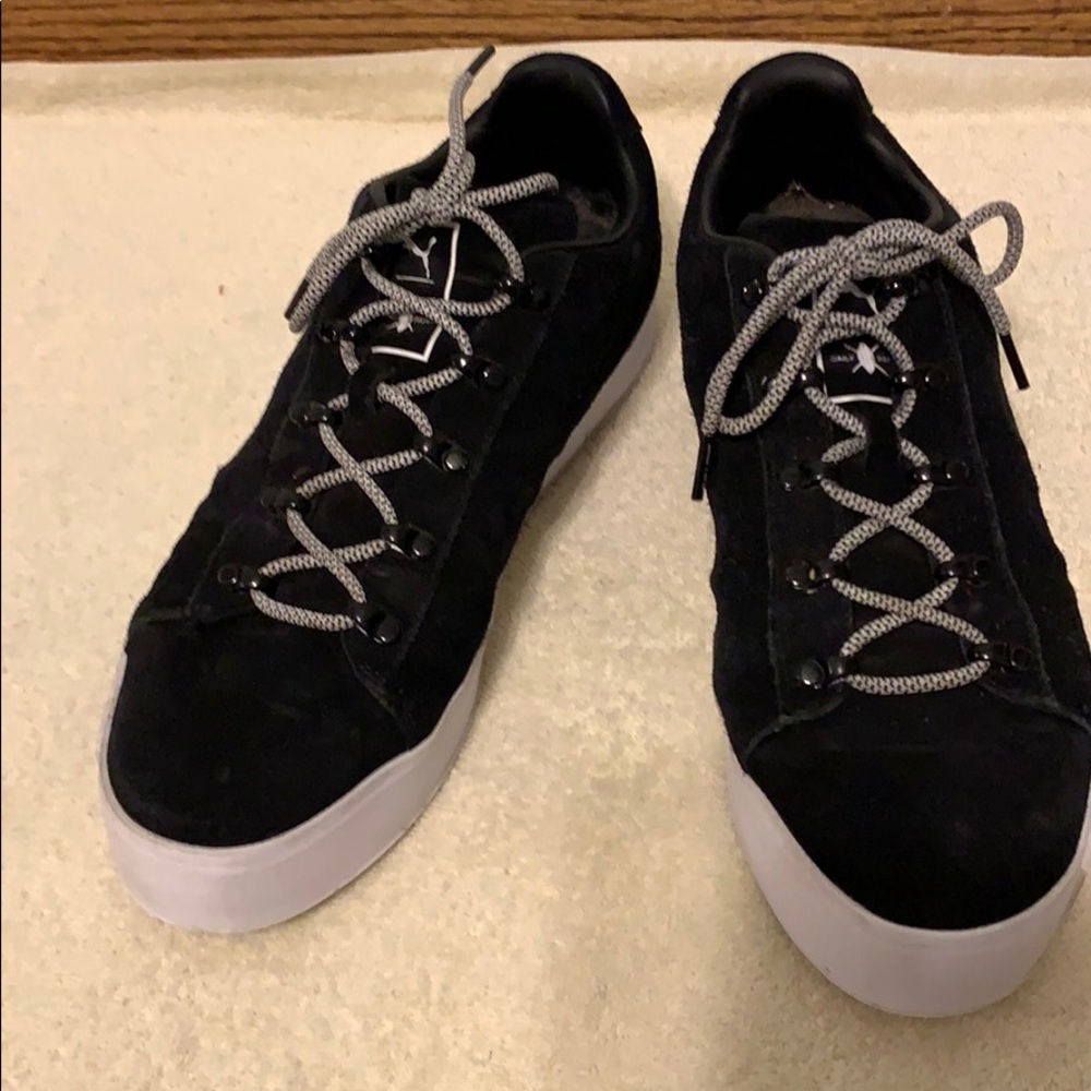 Puma Daily Paper platform casual sneakers shoes